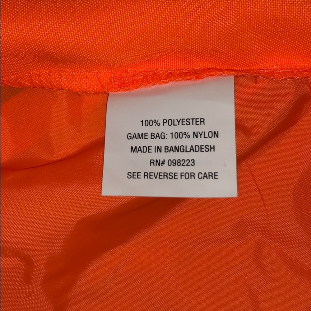 😼Organge Game Winner Hunting Vest😼 - Picture 8 of 8